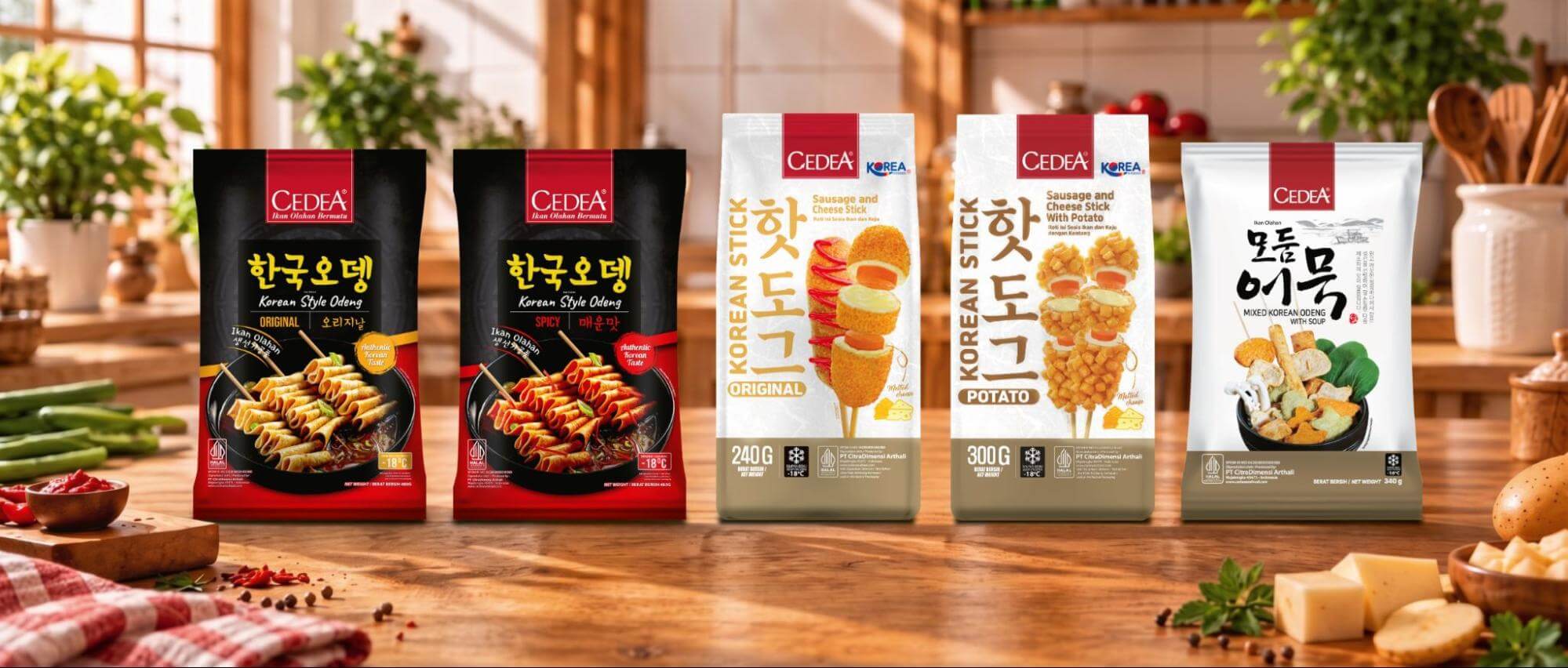 Korean Food Series menjadi salah satu inovasi yang disukai oleh masyarakat.